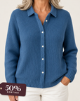 Amber – Dé gebreide cardigan met knoopsluiting