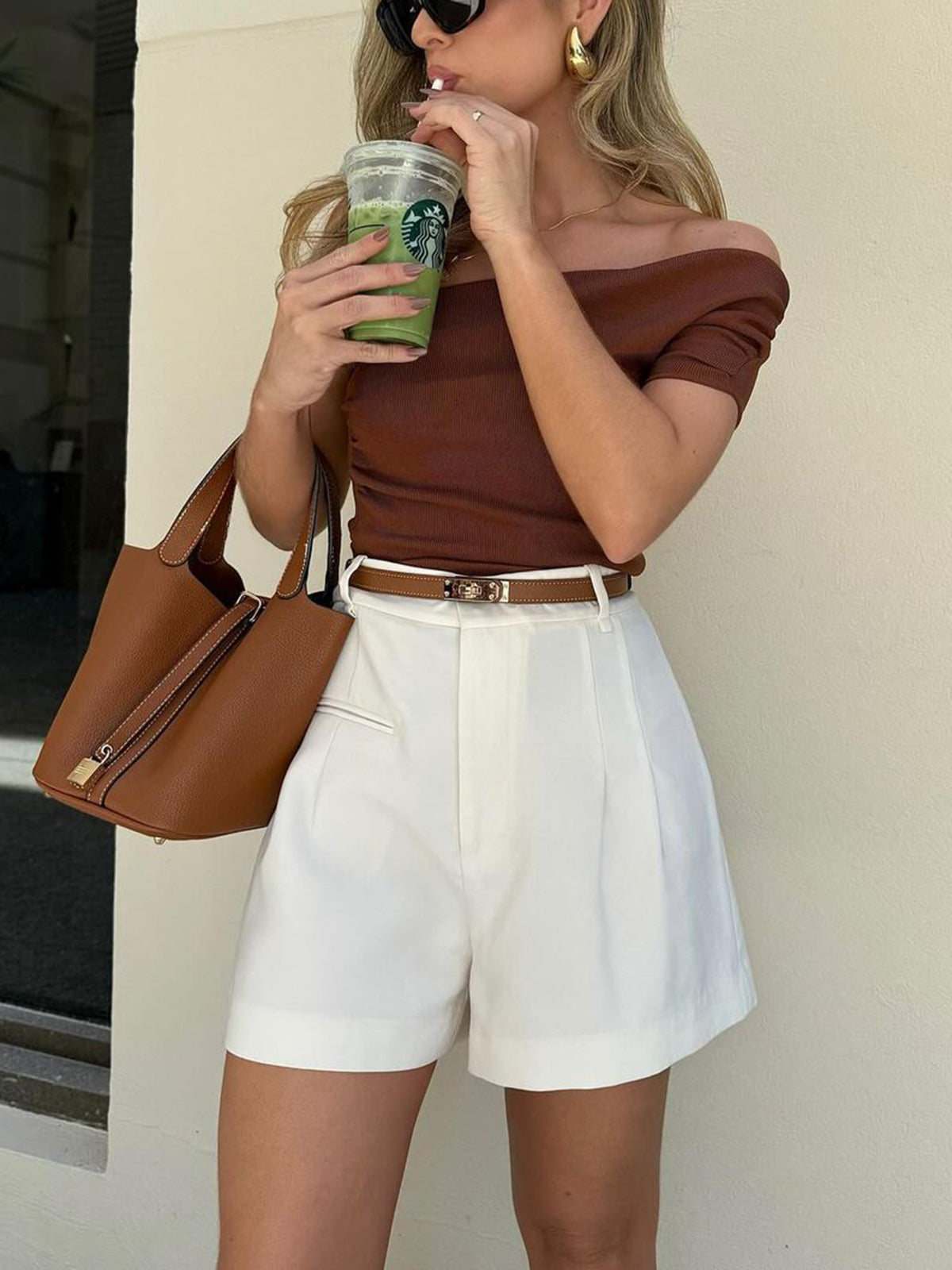 Marloes - Stijlvolle high waist short