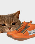 Felina - Leren laarzen voor kattenliefhebbers