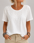 Floor - Vintage Shirt Met Bloemenpatroon
