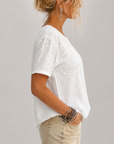 Floor - Vintage Shirt Met Bloemenpatroon