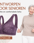 Isolde | Senioren bh met voorsluiting - 1+1 Gratis!