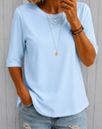 Eefje | Comfort T-Shirt met Extra Armbedekking
