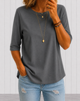 Eefje | Comfort T-Shirt met Extra Armbedekking
