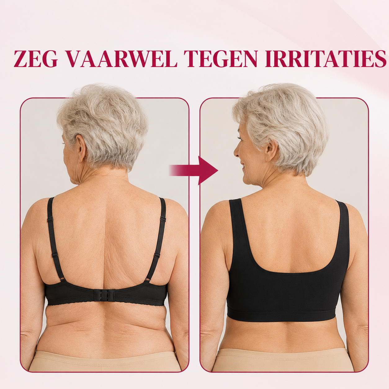 Carlijn | Kanten beugelloze bh - 1+1 gratis!
