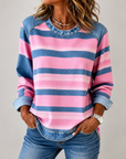 Elora | Gestreept Sweatshirt
