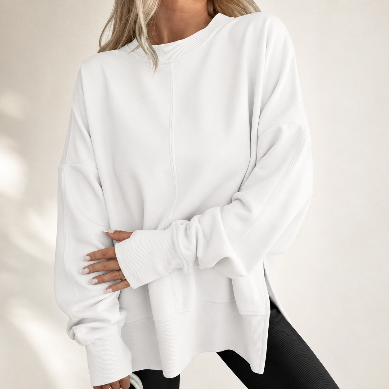 Niene | Ontspannen Crewneck Top