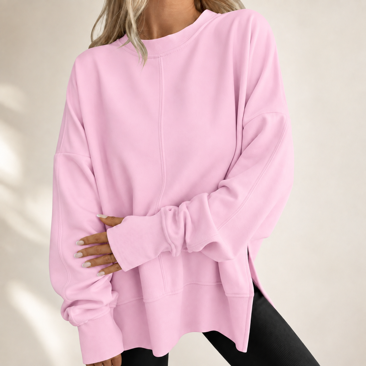 Niene | Ontspannen Crewneck Top