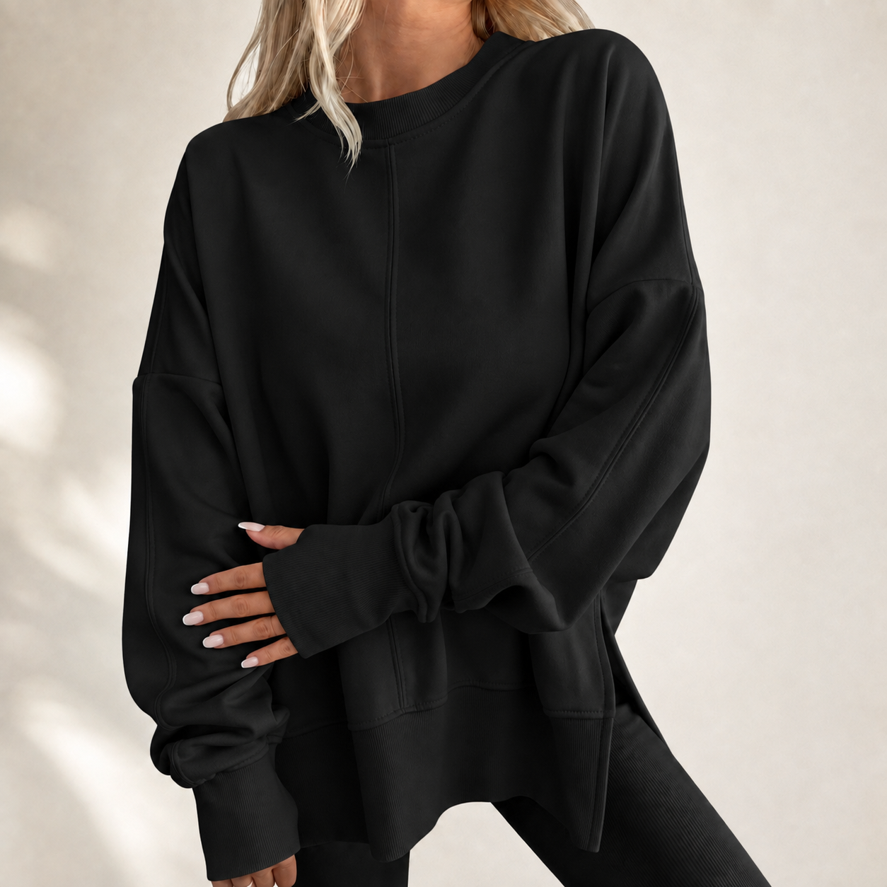 Niene | Ontspannen Crewneck Top