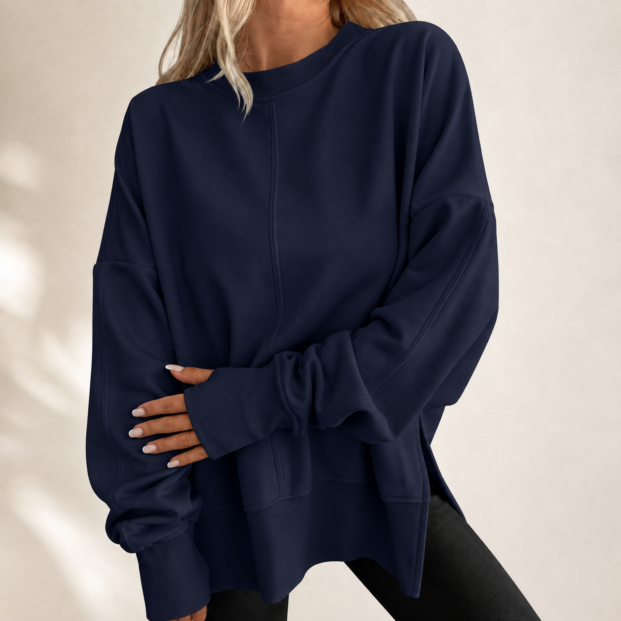 Niene | Ontspannen Crewneck Top