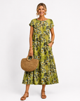 Florene | Zomerjurk met korte mouwen