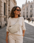 Elena | Schoudertas Beige