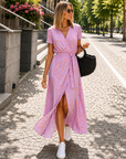 Nienke | Elegante jurk met V-hals