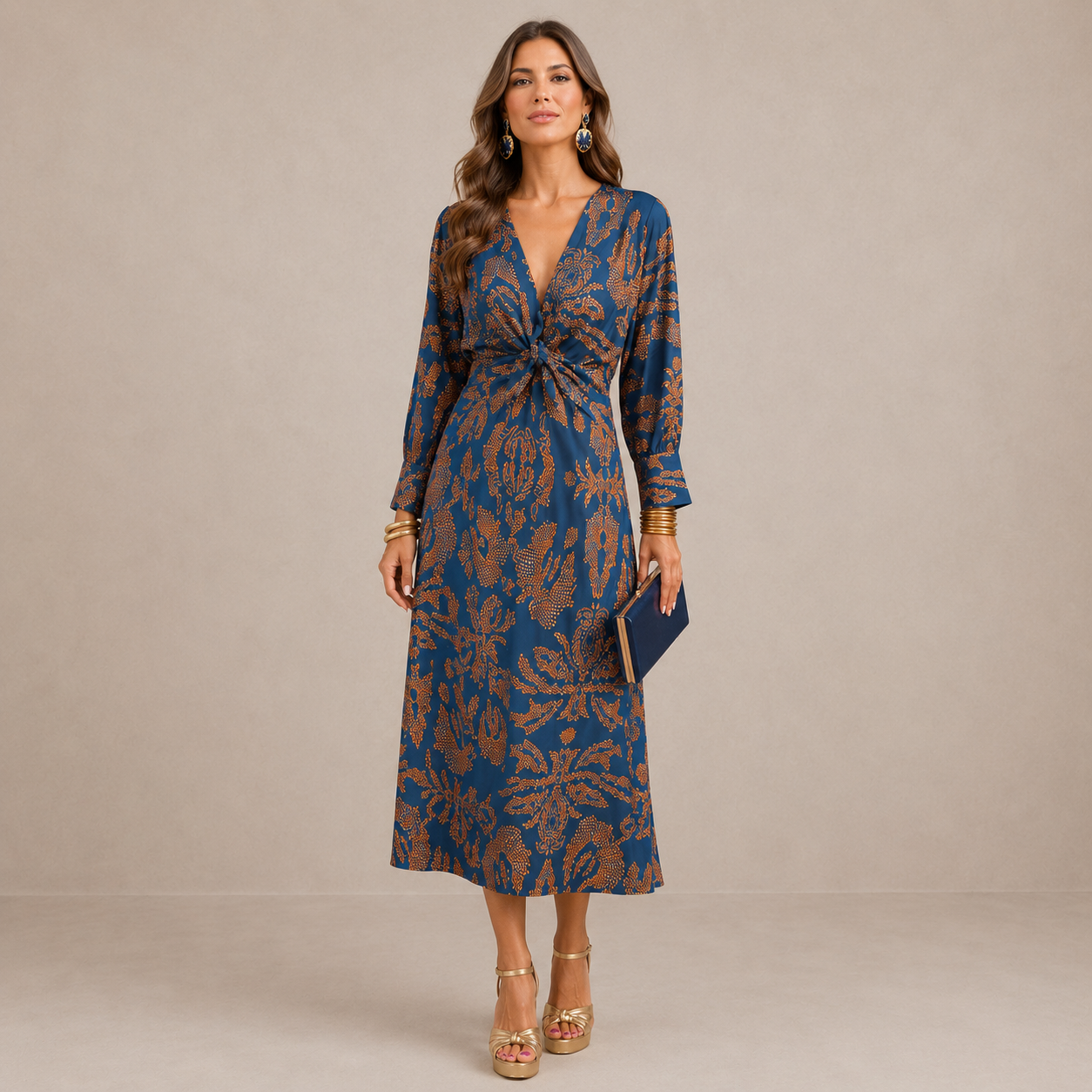 ELOWENA | Midi-jurk