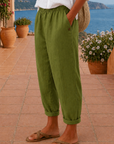Valerie | Luchtige Linnenbroek