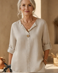 Luny - Casual V-Hals Blouse