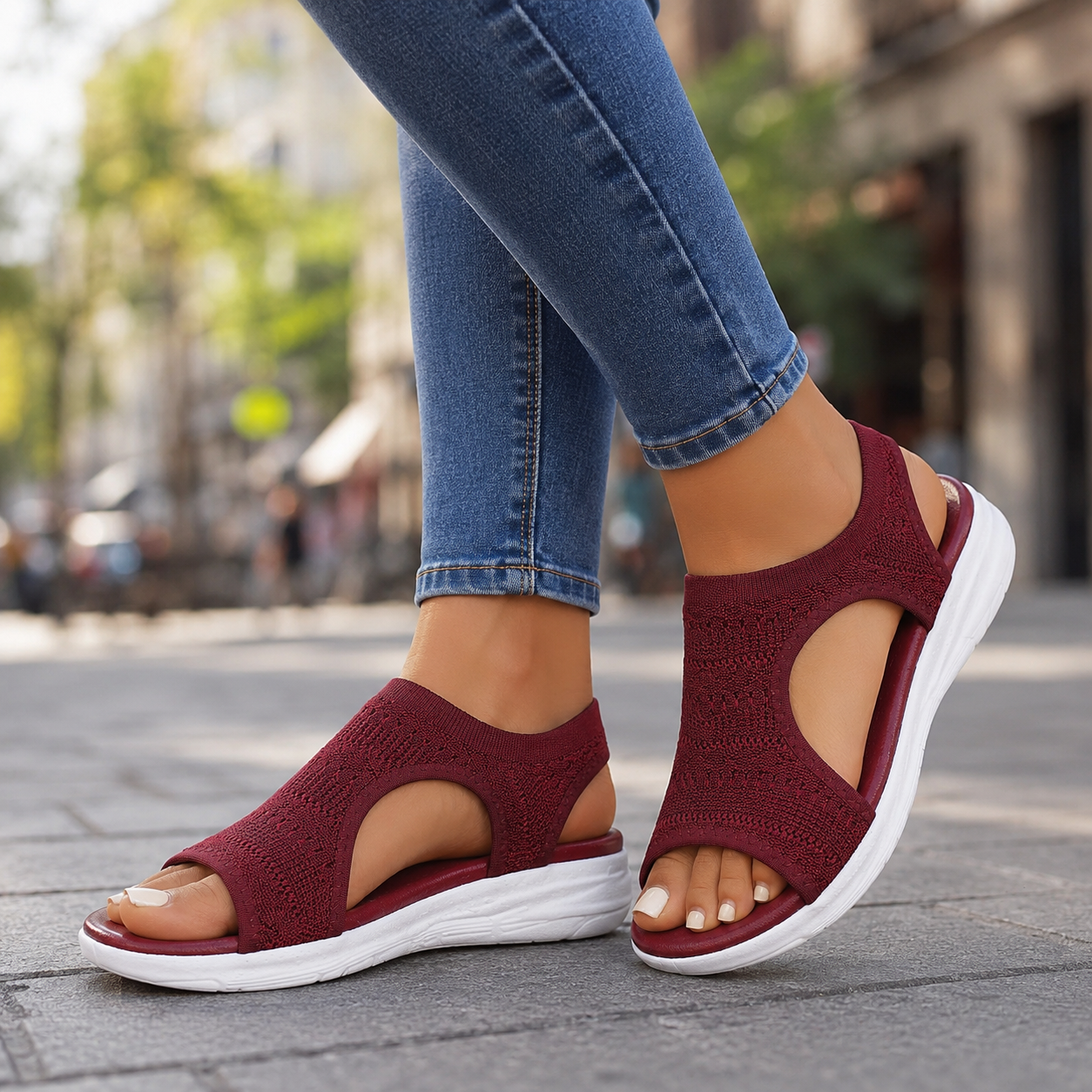 Corine | Lichte Comfort Sandalen