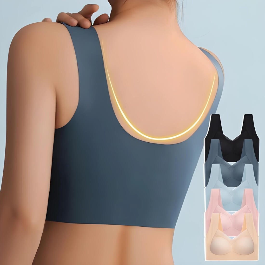 Matthanje | Ultra comfortabele naadloze bh - 1+1 gratis!