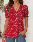 Frederique - Vintage Casual Blouse