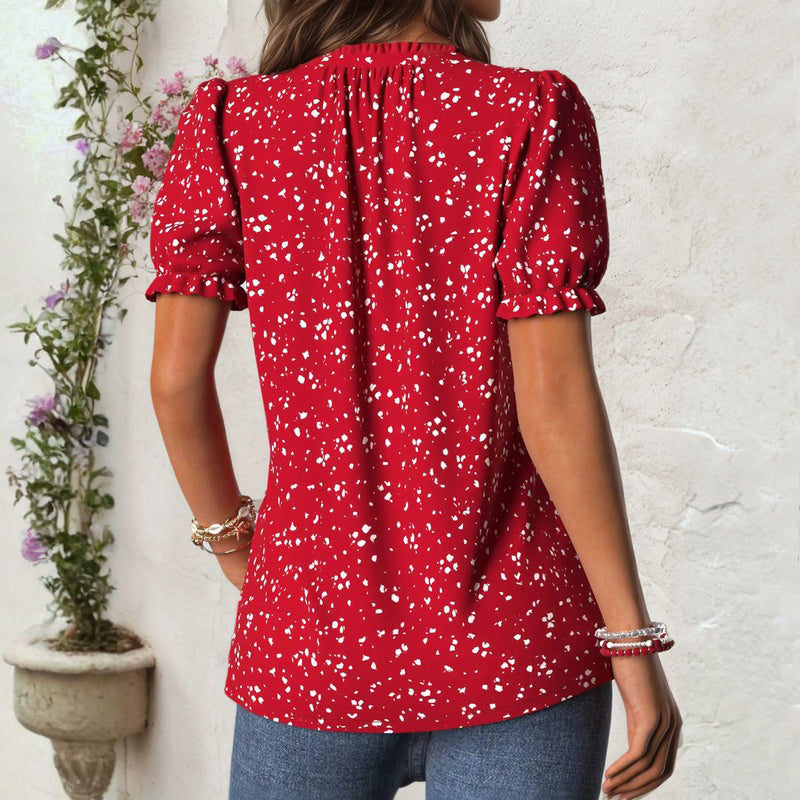 Frederique - Vintage Casual Blouse
