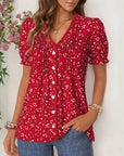 Frederique - Vintage Casual Blouse