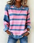 Elora | Gestreept Sweatshirt