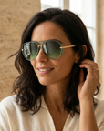Henriëtte | Zonnebril Aviator