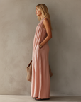 Judith | Luchtige One-Shoulder Maxi Jurk