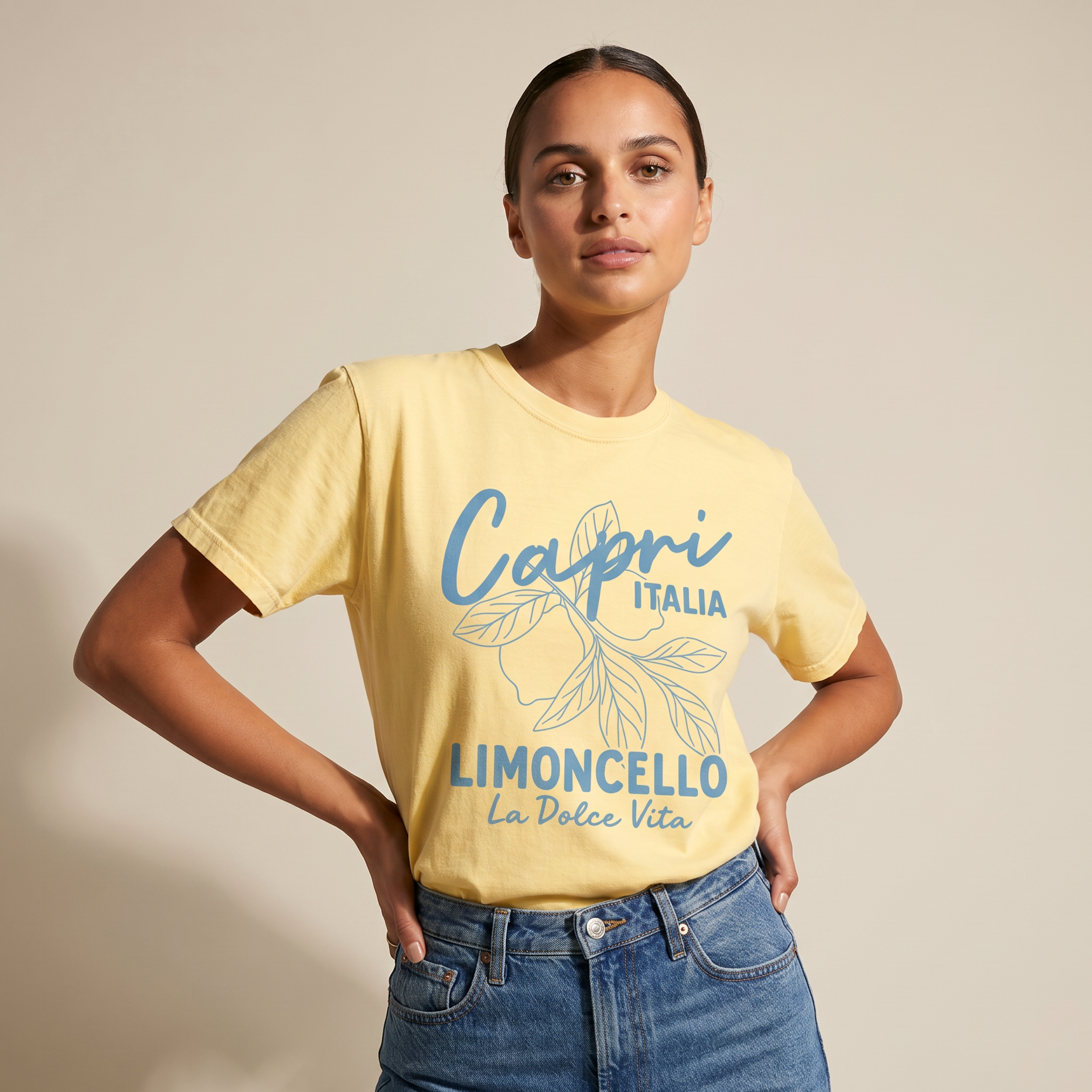 Capri - Comfort Colors Relaxed Fit Premium T-shirt