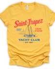 Saint Tropez Yacht Club - Bella Canvas Super Zachte Standaard Pasvorm T-shirt