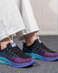 Hildaschritt Comfortschoenen - Zwart Paars