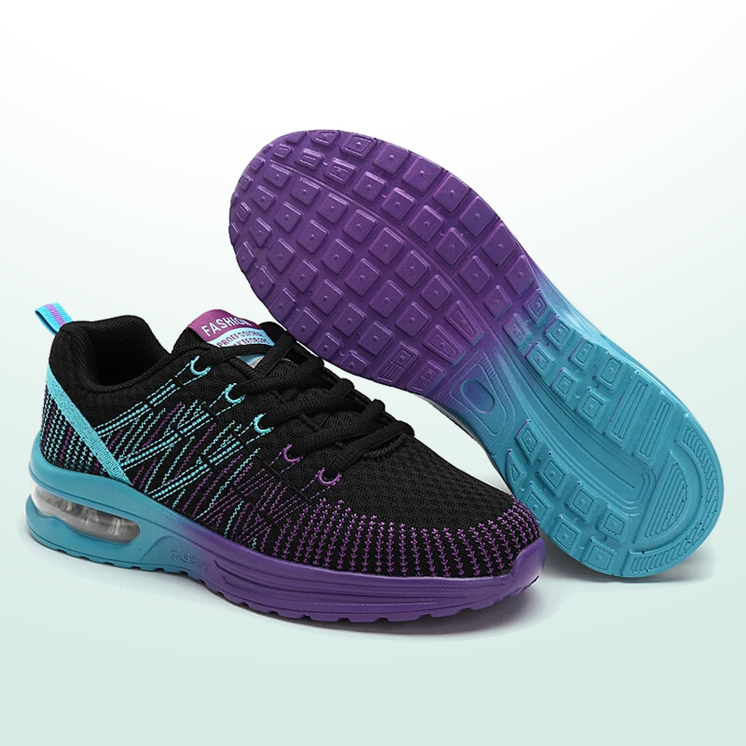 Hildaschritt Comfortschoenen - Zwart Paars