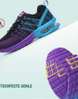 Hildaschritt Comfortschoenen - Zwart Paars