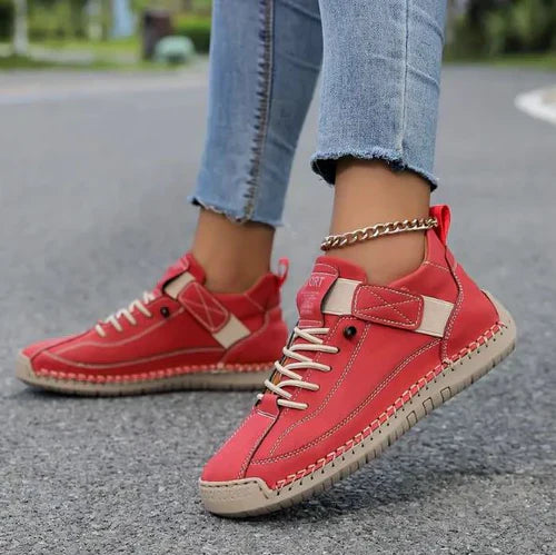 Gisela - Comfortabele orthopedische schoenen met leereffect