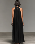 Adele | Maxi Jurk met Volants en Zakken