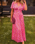Elis – Lange en luchtige jurk met bloemenprint