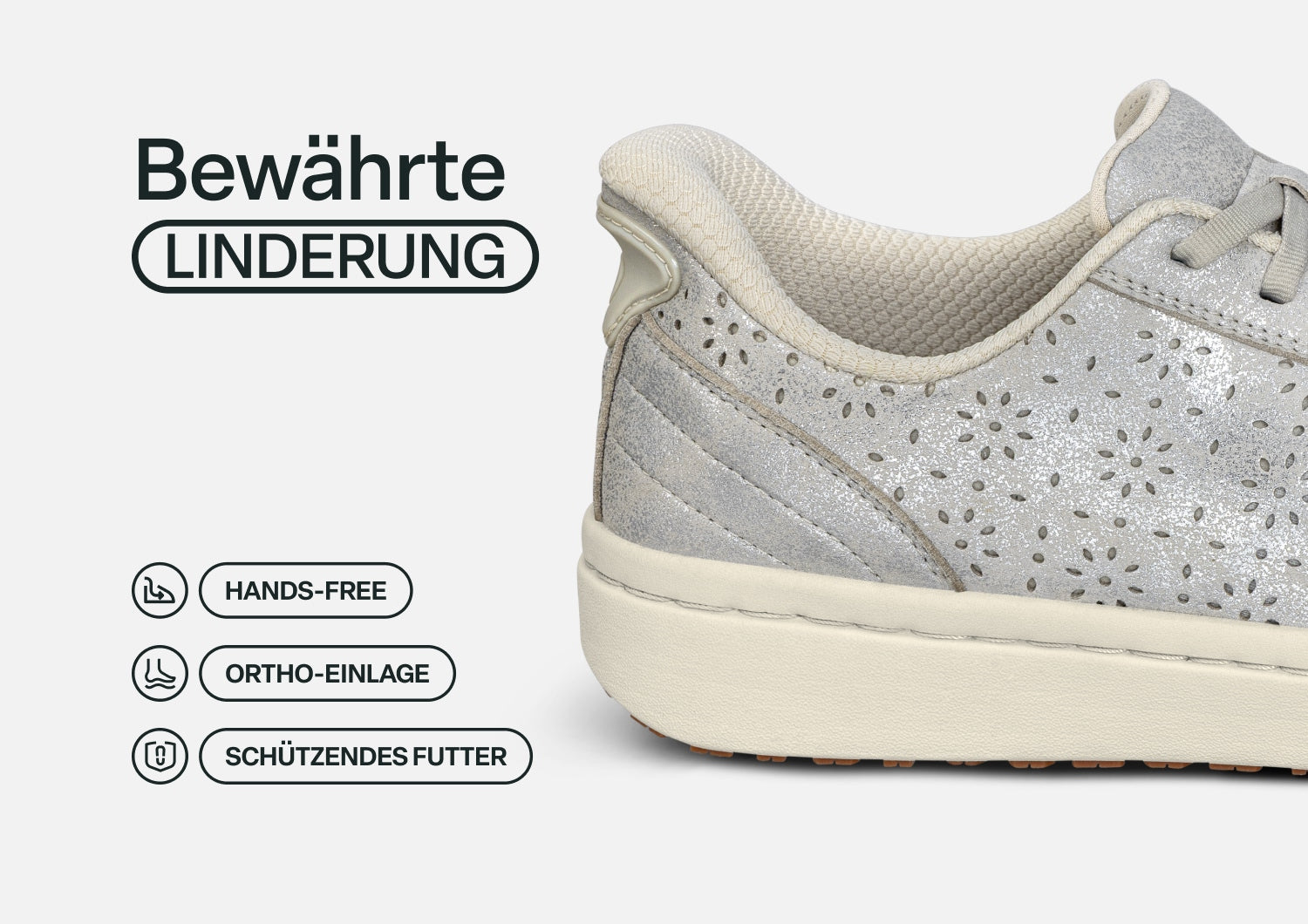 Elise - De Hands-Free Comfort Sneaker voor Stijlvolle Dagen