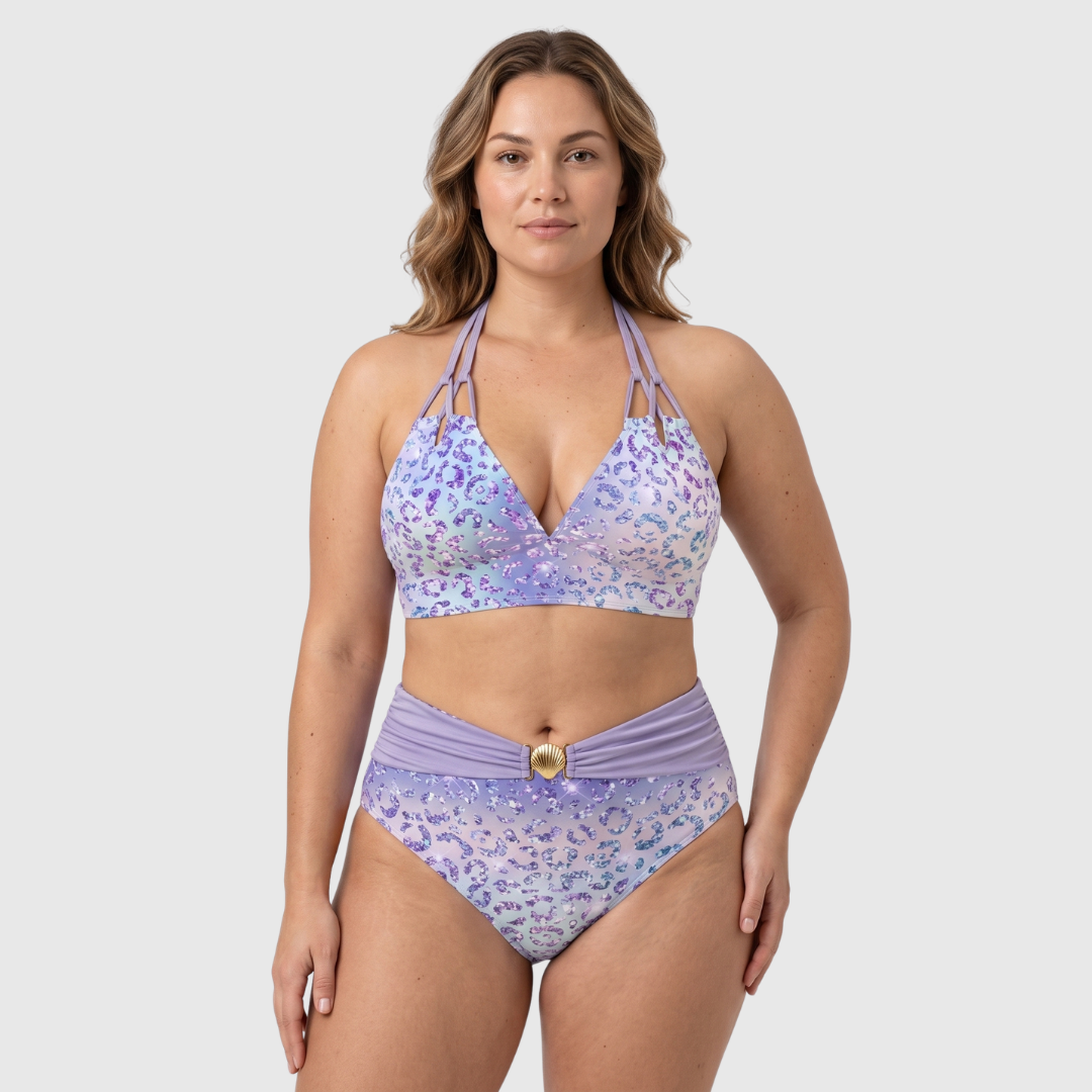 Mirte | Glitter Bikini met Ringdetail