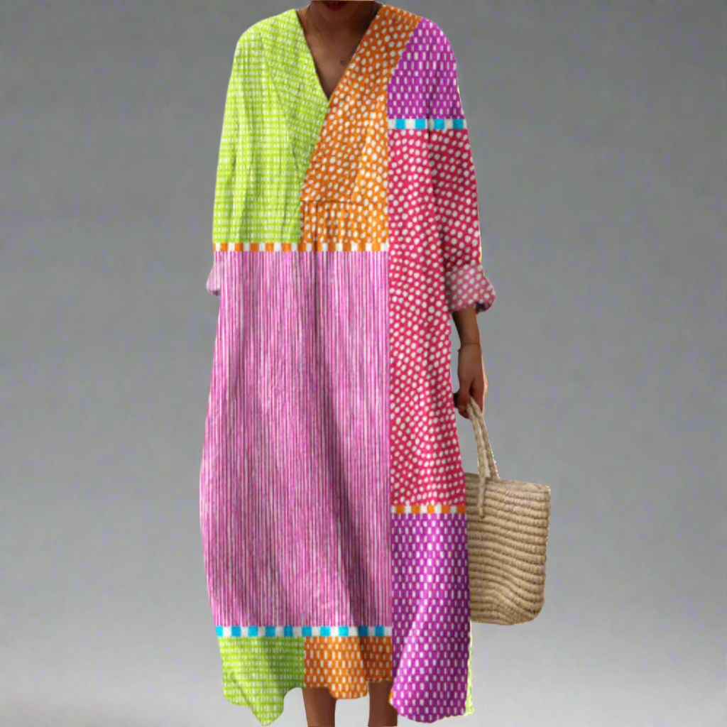 Maya | Elegante Geometrische Jurk