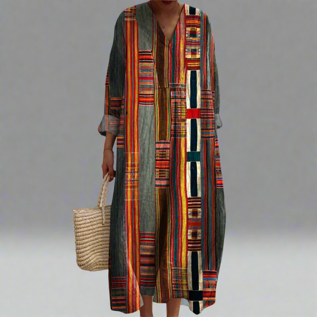 Faith | Elegante Geometrische Jurk