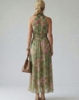 Naomi | Maxi Jurk met Open Rug