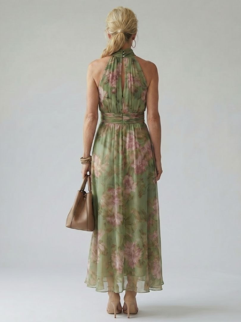 Naomi | Maxi Jurk met Open Rug