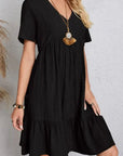 ENORA | FIGUURVERSTERKENDE ELEGANTE JURK