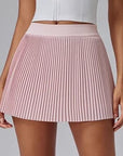 Madeleine | Geplooid broekrokje met comfy hoge taille