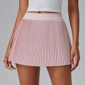 Madeleine | Geplooid broekrokje met comfy hoge taille