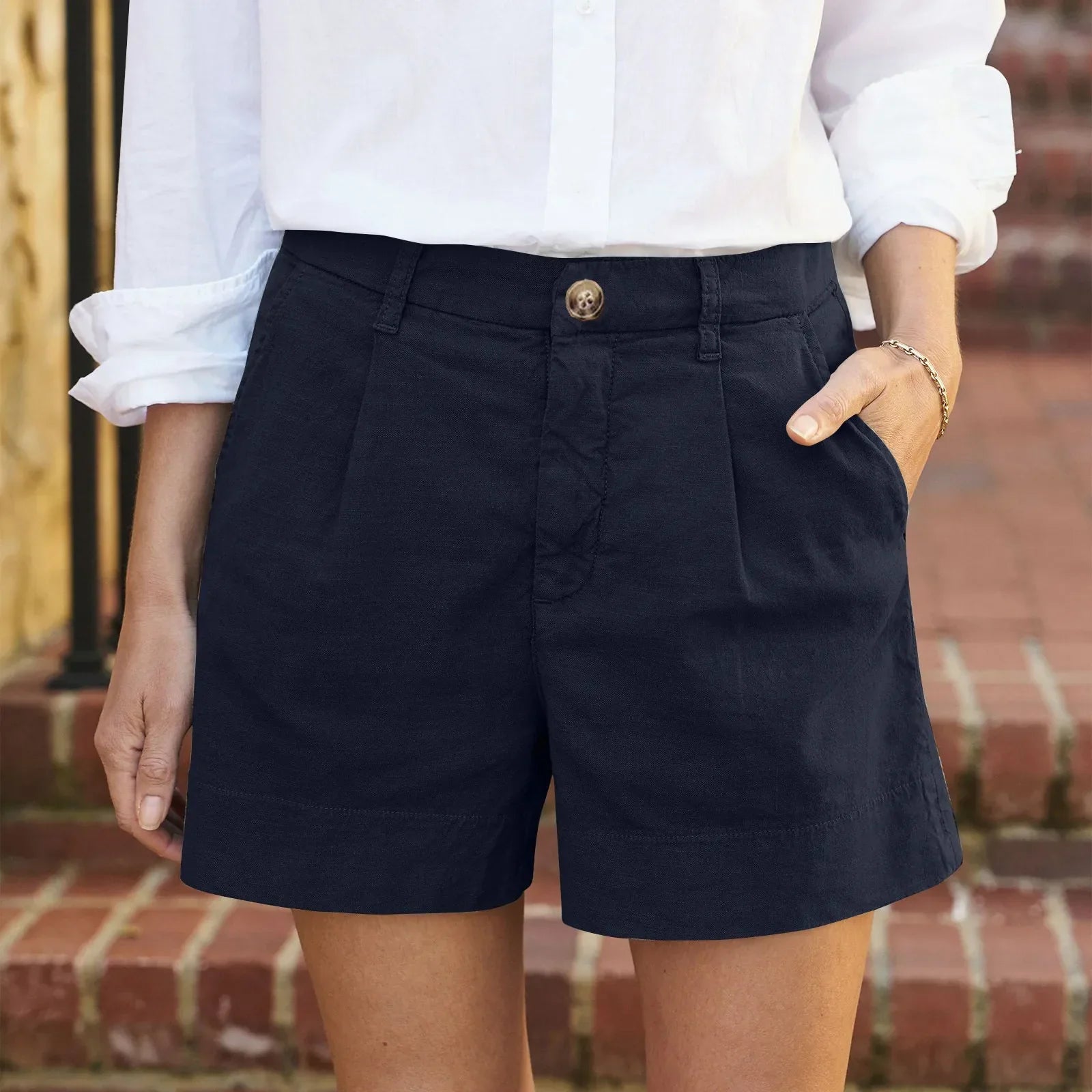 Wendy - Casual katoenen zomer short