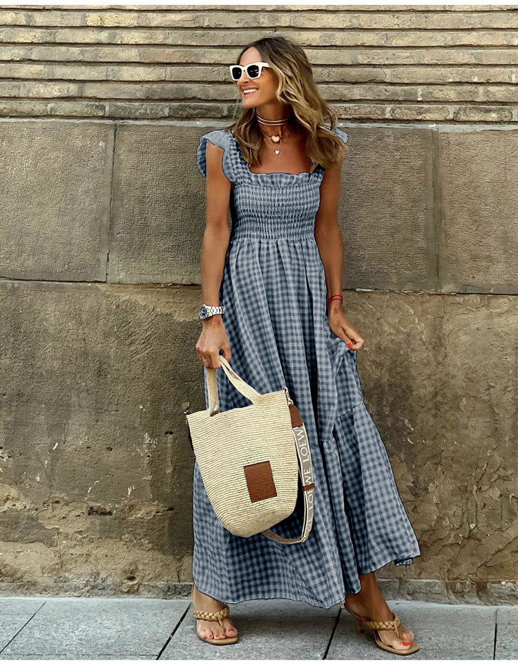 Nel | Casual bohemian jurk voor lente/zomer