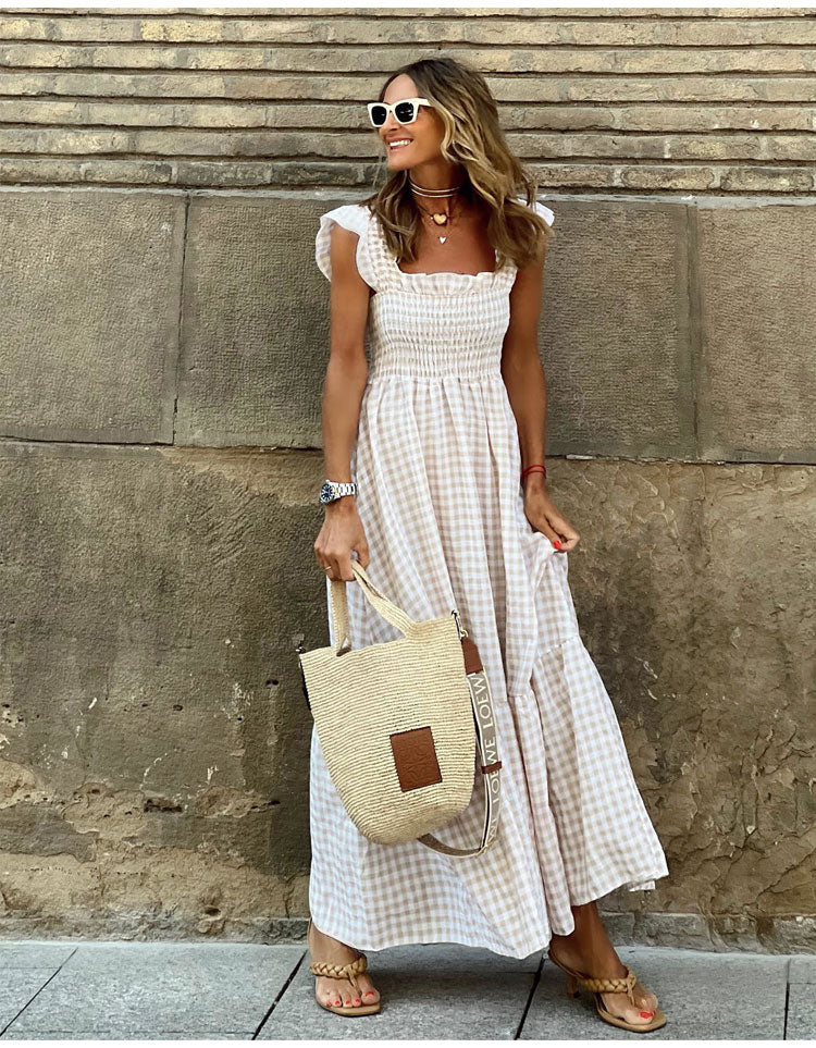 Nel | Casual bohemian jurk voor lente/zomer