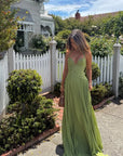 Shailine™ | Smaragdgroene jurk