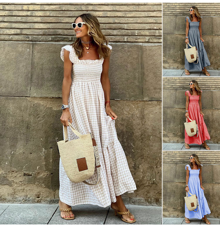 Nel | Casual bohemian jurk voor lente/zomer